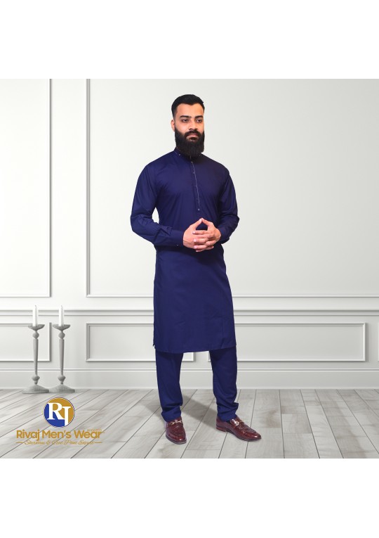 Ultramarine Blue Kurta Trouser