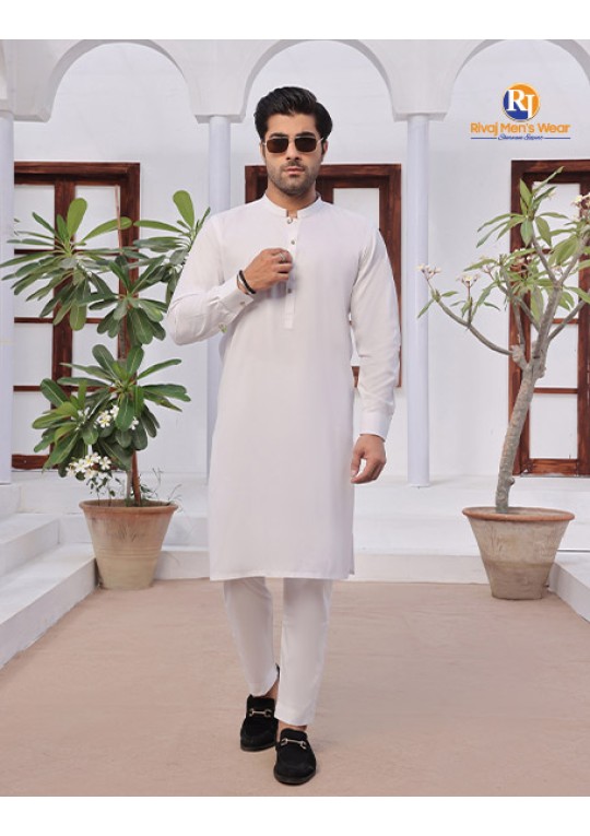 Pristine White Kurta Pajama