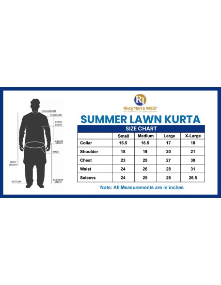 Black Summer Lawn Kurta