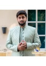 Front Open Subtle Design Gown