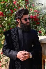 Black Luxe Sherwani