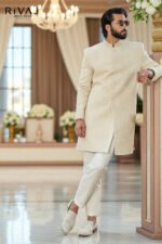 Rivaj Men's Wear - Best Rivaj - Best Sherwani, Waist Coat, Coat Pant in Karachi Pakistan 44 in Karachi - Premium Wedding Wear Rivaj - Best Sherwani, Waist Coat, Coat Pant in Karachi Pakistan 44