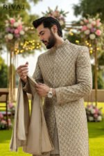 Rivaj Men's Wear - Best Rivaj - Best Sherwani, Waist Coat, Coat Pant in Karachi Pakistan 41 in Karachi - Premium Wedding Wear Rivaj - Best Sherwani, Waist Coat, Coat Pant in Karachi Pakistan 41