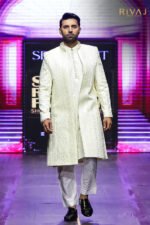 Premium Cream Embroidered Gown